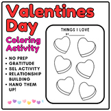 Valentine's Day Coloring Activity | Things I Love