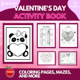 Valentine's Day Coloring Book & Activity Book, Valentine's