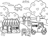 Valentine's Day Coloring Freebie