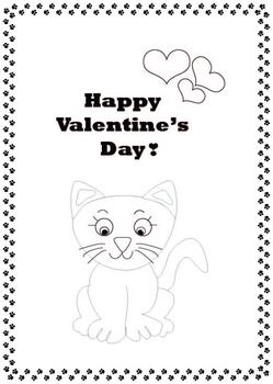Valentine's Day Coloring Page FREE by Resources 4 Students | TpT