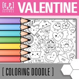 Valentine's Day Coloring Page for Early Finishers | Holida