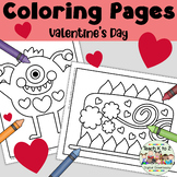 Valentine's Day Coloring Pages - 15 Big Designs for Little