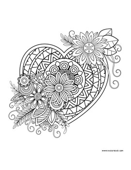 Valentine's Day Coloring Pages by Ejjaidali's Deli | TpT