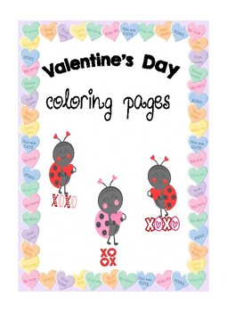 Preview of Valentine's Day Coloring Pages