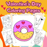 Valentine's Day Coloring Pages Activity