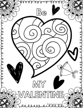 Valentine's Day Coloring Pages | Creative Designs by Ambition Smart ...