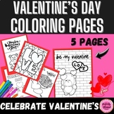 Valentine's Day Coloring Pages | Early Finishers | Fun Val