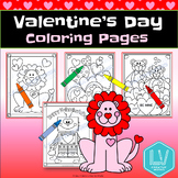 Valentine's Day Coloring Pages, February
