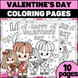 Valentines Day Coloring Pages | Valentines day Coloring Sheets