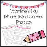 Valentine's Day Comma Practice