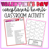 Valentine's Day Compliment Hearts | Classroom Activity