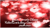 Valentine's Day Compliment Slides