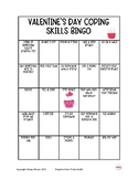 Valentine's Day Coping Skills Bingo