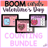 Valentine's Day Counting: Bundle: Boom Cards