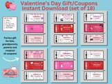 Valentine's Day Coupons/Gift - 18 Coupons, Gift for All Ag