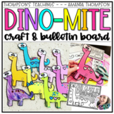 Valentine's Day Craft | Dinosaur craft | Bulletin board