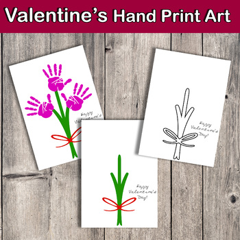 Valentine's Day Handprint Art, I Love You Berry Much, DIY Valentines Day  Craft, DIY Kid Crafts, Valentine's Day Card, Strawberry Handprint 