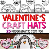 Valentine's Day Craft Hats  |  25 Animal Hats with Adorable Puns