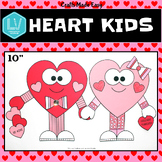 Valentine's Day Craft - Heart Kids, February Craft