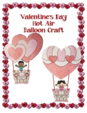 Valentine's Day Craft: Heart-Shaped Hot Air Balloons