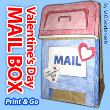 Preview of Valentine's Day Craft Mailbox