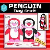 Valentine's Day Craft - Penguin Bag Craft, February