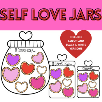 Preview of Valentine's Day Craft / Self Love Jars / Love Jars
