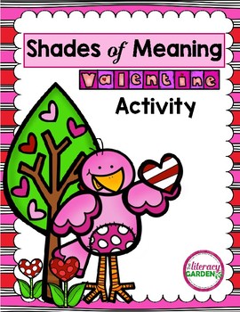 Preview of Valentine's Day Craft - Shades of Meaning