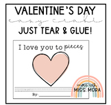 Easy Valentine's Day Craft | Tear and Glue