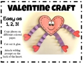 Valentine's Day Craft | Valentine's Day Writing Prompts | 