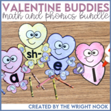 Valentine's Day Craft for Math and Phonics Bundle