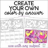 Valentine's Day - Create Your Own Coloring Activity