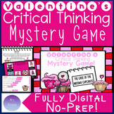 Valentine's Day Critical Thinking No-Prep Digital Escape R