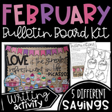 Valentine's Day Cupcake Bulletin Board Kit or Door Decor w