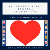 Valentine's Day Decorating: Digital Sticker resource 