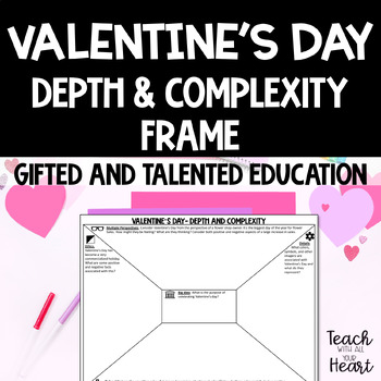 Preview of Valentine's Day Depth and Complexity Frame GATE