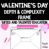 Valentine's Day Depth and Complexity Frame GATE