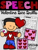 Valentine's Day: Dice Drills Articulation