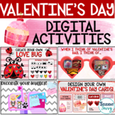 Valentine's Day Digital Activities - February Google Slide