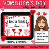 Valentine's Day Digital Activity Book (English & Spanish)