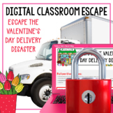 Valentine's Day Digital Escape Room Math Distance Learning