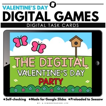 Preview of Valentine's Day Digital Games and Activities