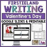 Valentine's Day Digital Google Slides Distance Learning In