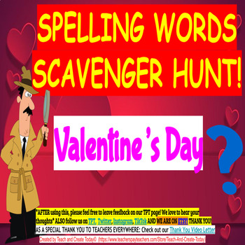 Preview of Valentine's Day Digital Resources BUNDLE Math Vocab Spelling Cards Bingo Games
