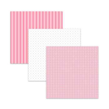 Valentine's Day Digital Scrapbook Papers and Backgrounds with Heart ...