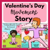 Valentine's Day Digital and Printable Movement Story