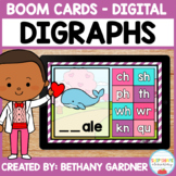 Valentine's Day Digraphs - Boom Cards - Distance Learning
