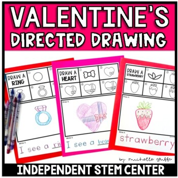 ❤️ Valentine's Day Directed Drawing Activities ❤️ Free