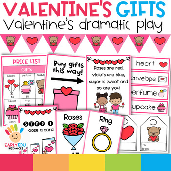 Valentine's Day Dramatic Role Play - The Valentine's Gift Shop | TPT