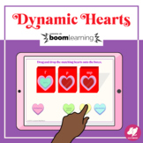 Valentine's Day Dynamics - Interactive Music BOOM CARDS game
